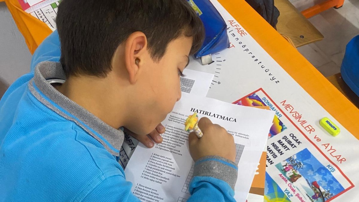 Aralık Ocak ayında dilimizin zenginlikleri proje çalışmalarımız